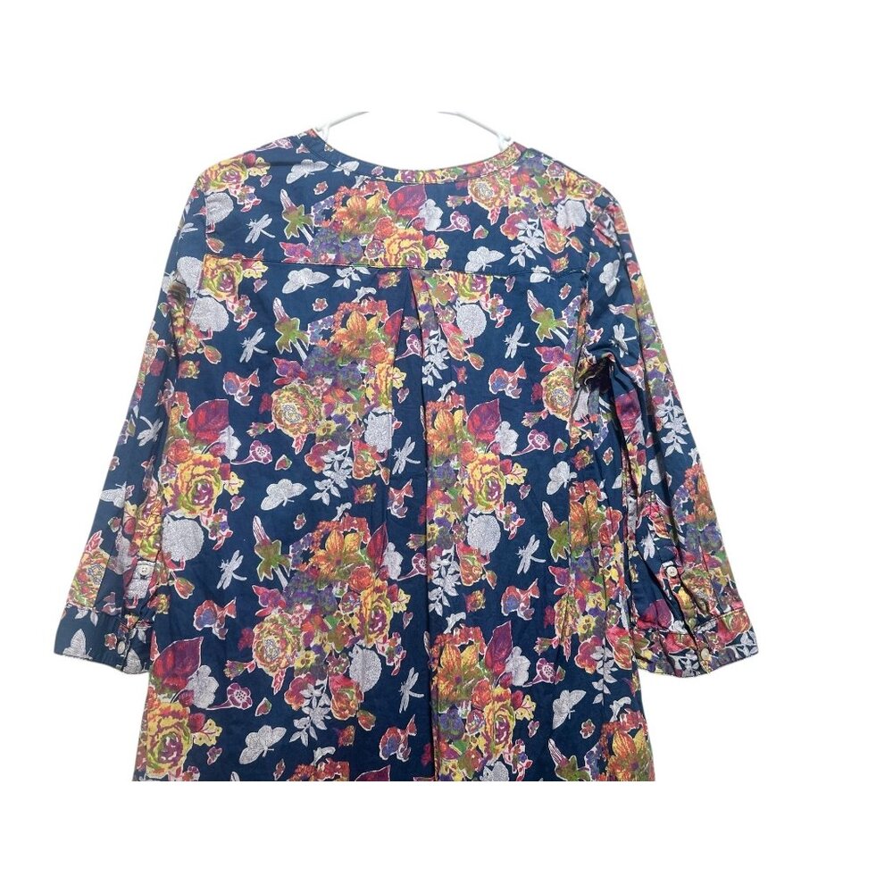 Trovata Birds of Paradise Lucca Shift Tunic Dress Women Medium Floral Boho Beach - Picture 10 of 16